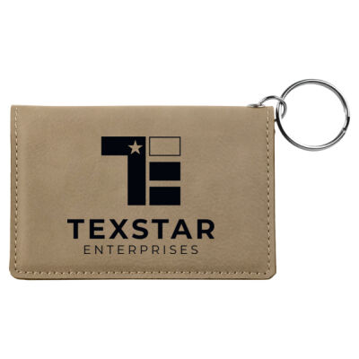 Texstar - Laserable Leatherette Keychain/ID Holder Thumbnail